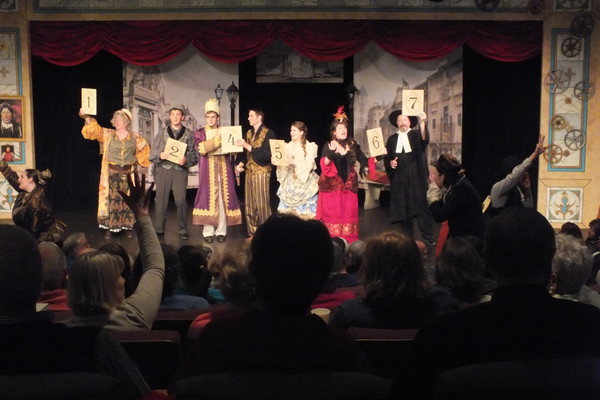 The Nicolet Players performing Edwin Drood