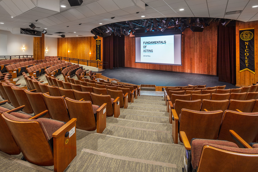 theater at Nicolet College