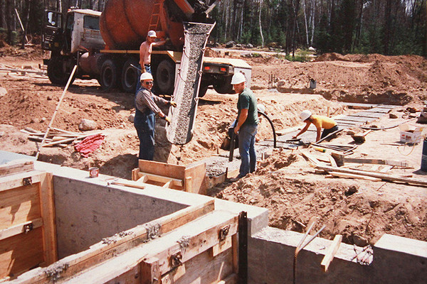 Construction being done to the Birchwoods Center