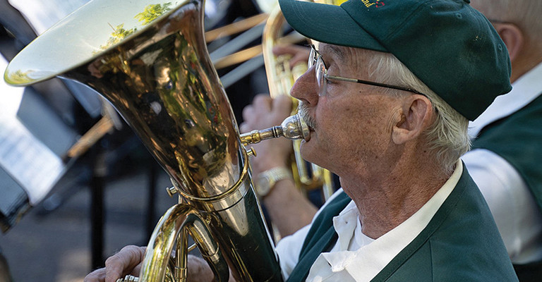 Rhinelander Community Band members