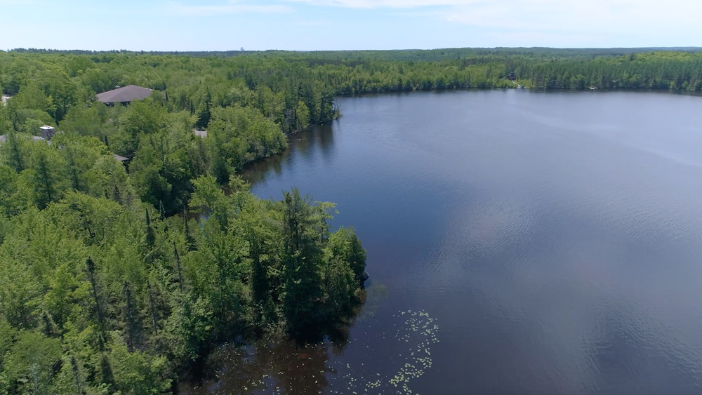 Lake Julia near Rhinelander, Wisconsin