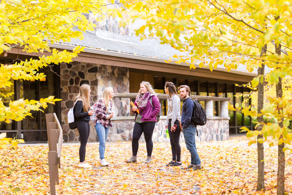 Northwoods Center, Nicolet College in fall