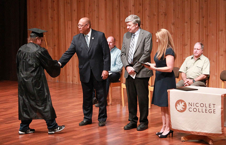 McNaughton Inmates Graduate from Nicolet College Maintenance Mechanic program