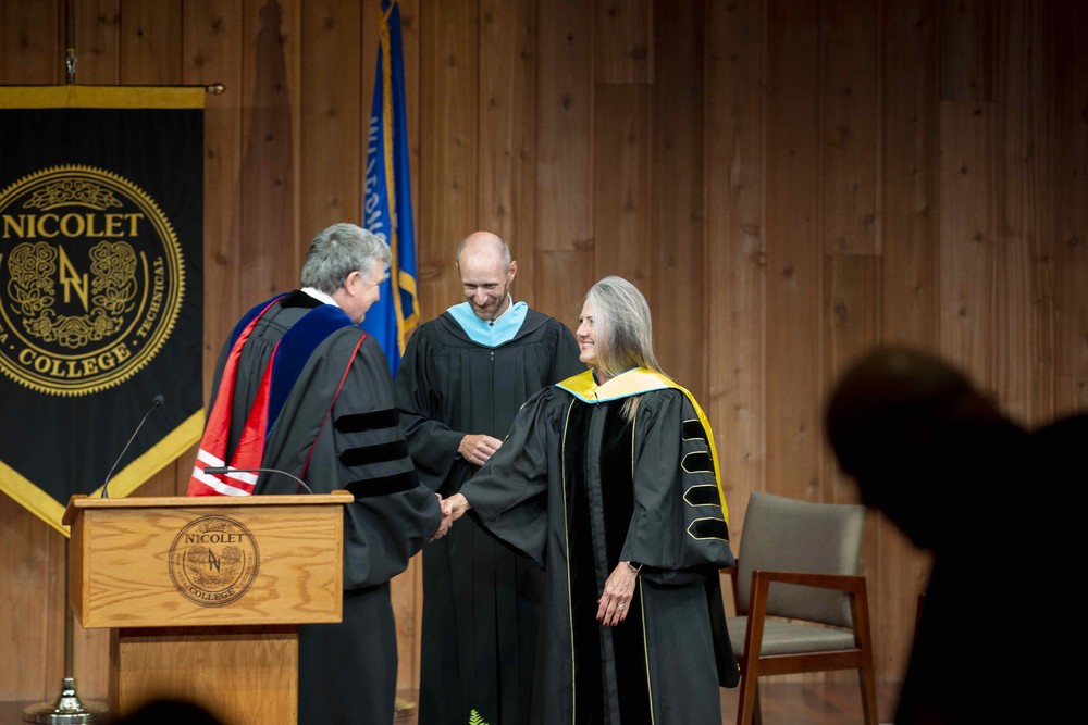 New president of Nicolet at Investiture ceremony