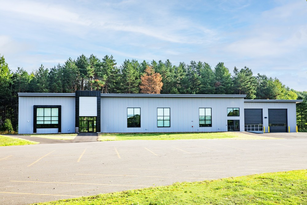 Fieldside Center Building in the summer