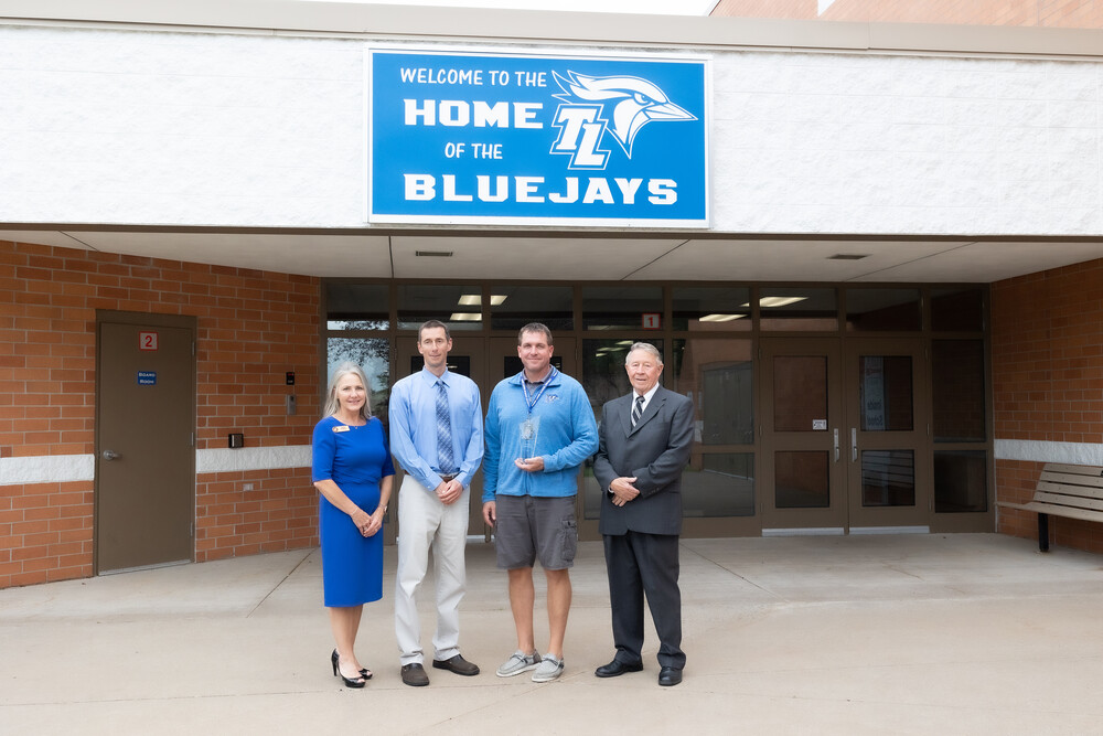 Friends and Partners Award Presented to Three Lakes High School